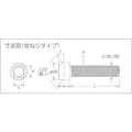 【CAINZ-DASH】トラスコ中山 六角穴付ボルト　ステンレス　全ネジ　Ｍ３×６　５５本入　／キャップボルト（ＣＡＰ） B44-0306【別送品】