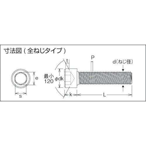 専用6本 CAINZ-DASH】トラスコ中山 六角穴付ボルト 黒染め 全ネジ M4