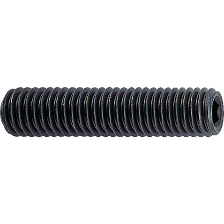 【CAINZ-DASH】トラスコ中山 六角穴付止めねじ くぼみ先 黒染め M10×20 32本入 B31-1020【別送品】
