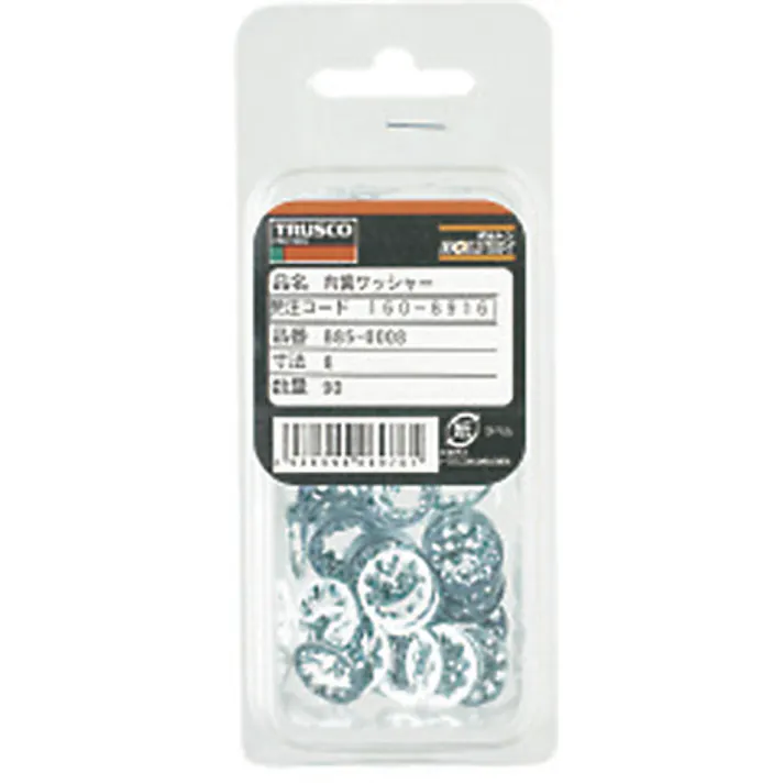 【CAINZ-DASH】トラスコ中山 内歯ワッシャー 三価白 M3 230個入 B85-0003【別送品】