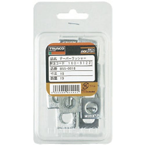 CAINZ-DASH】トラスコ中山 テーパーワッシャー ユニクロ M6