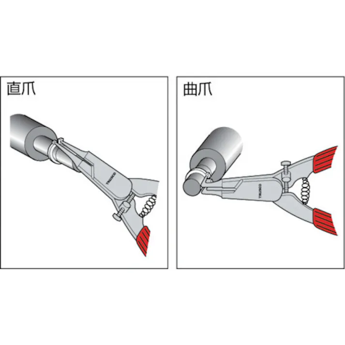 【CAINZ-DASH】トラスコ中山 スナップリング軸用 スチール サイズS-42 6個入 B32-0042【別送品】