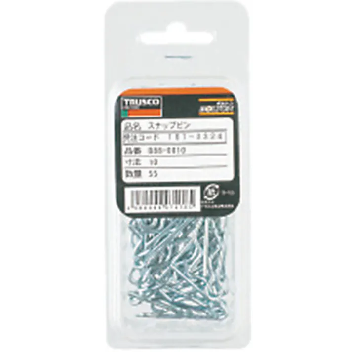 【CAINZ-DASH】トラスコ中山 スナップピン 三価クロメート サイズ4mm 120個入 B88-0004【別送品】