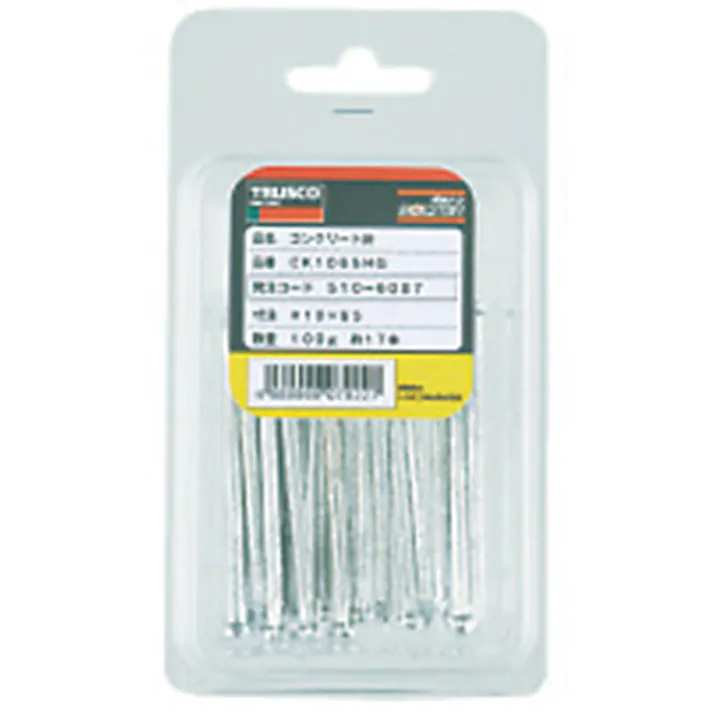 【CAINZ-DASH】トラスコ中山 コンクリート釘 電気亜鉛メッキ 3.90X25 35本入 CK925HG【別送品】