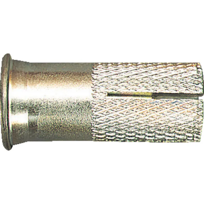 【CAINZ-DASH】トラスコ中山 シーティーアンカー ツバ付 スチール W3/8X30 10本入 (コンクリート用アンカー/内部コーン打込み式) GT-3030BT【別送品】