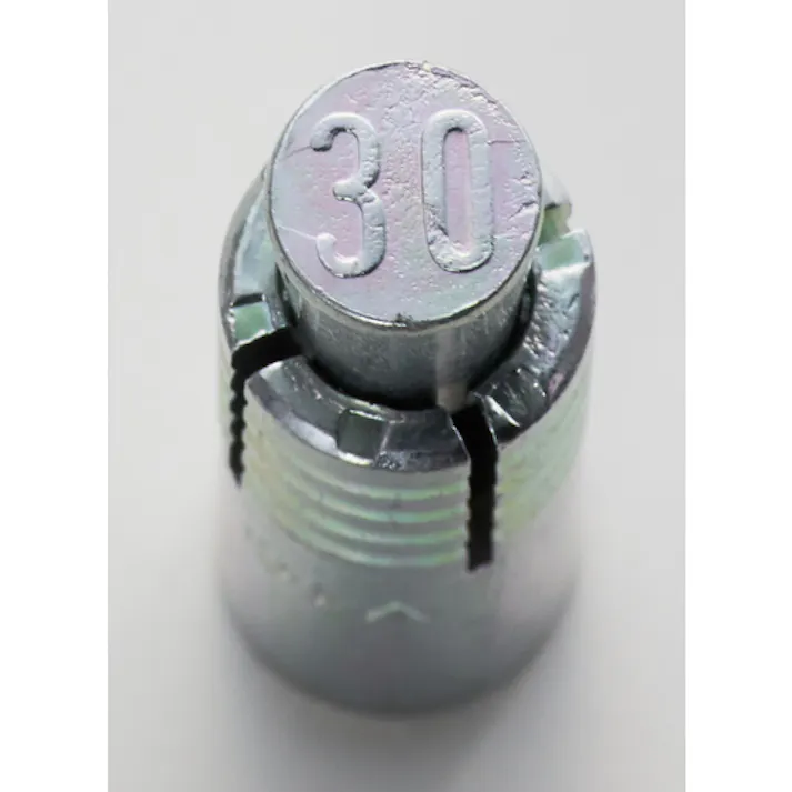 【CAINZ-DASH】トラスコ中山 グリップアンカー スチール M10X40 6本入 (コンクリート用アンカー/本体打込み式) GA-10MBT【別送品】