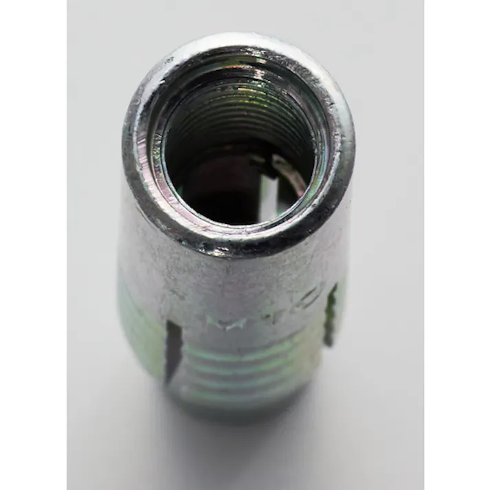 【CAINZ-DASH】トラスコ中山 グリップアンカー スチール M10X40 6本入 (コンクリート用アンカー/本体打込み式) GA-10MBT【別送品】