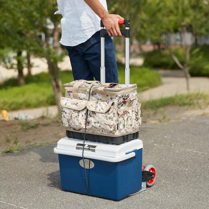 【CAINZ-DASH】トラスコ中山 折りたたみキャリーカート(50kgタイプ) TAC-50【別送品】