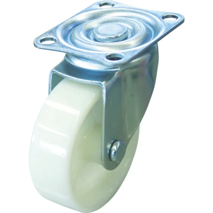 【CAINZ-DASH】トラスコ中山 ルートバン用 自在キャスターφ75ナイロン車 TYJ-75N【別送品】