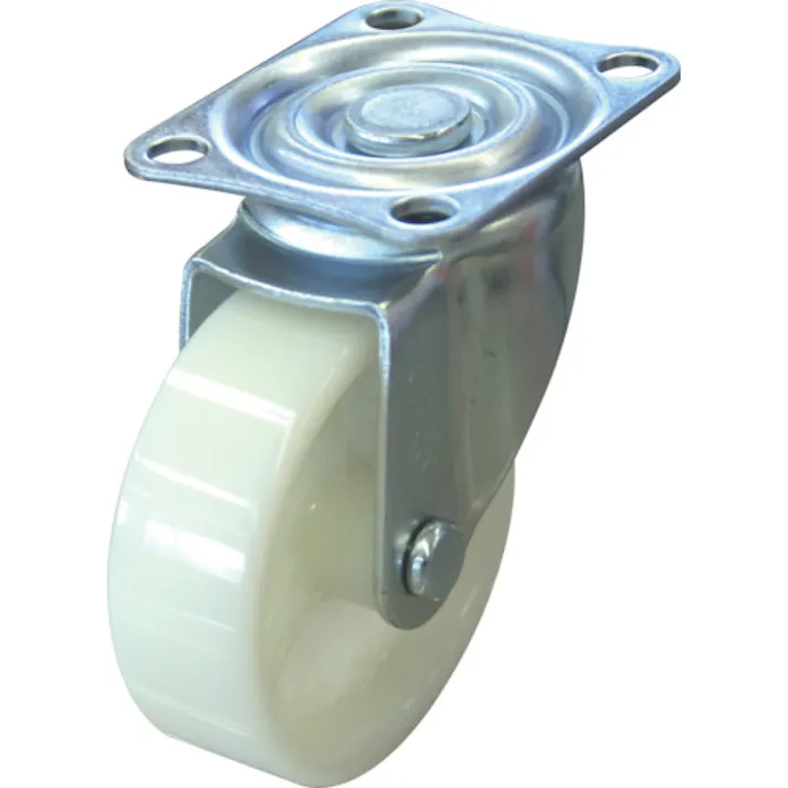 【CAINZ-DASH】トラスコ中山 ルートバン用 自在キャスターφ75ナイロン車(固定ピッチ仕様) TYJ-75NF【別送品】