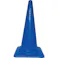 【CAINZ-DASH】トラスコ中山 安全コーン 幅380mmX高さ700mm ブルー TCC-B【別送品】