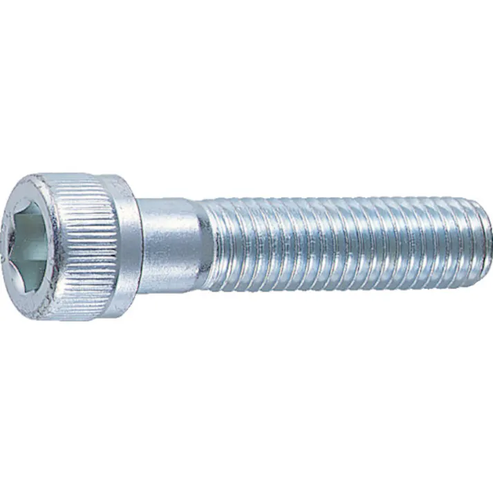 【CAINZ-DASH】トラスコ中山 六角穴付ボルト ユニクロ 半ネジ M10×45 11本入 /キャップボルト(CAP) B62-1045【別送品】