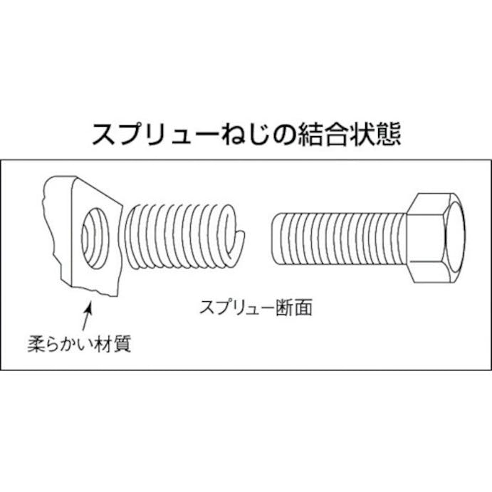 【CAINZ-DASH】トラスコ中山 スプリュー　Ｍ６Ｘ１　１０個入 P-M610X2DNS【別送品】