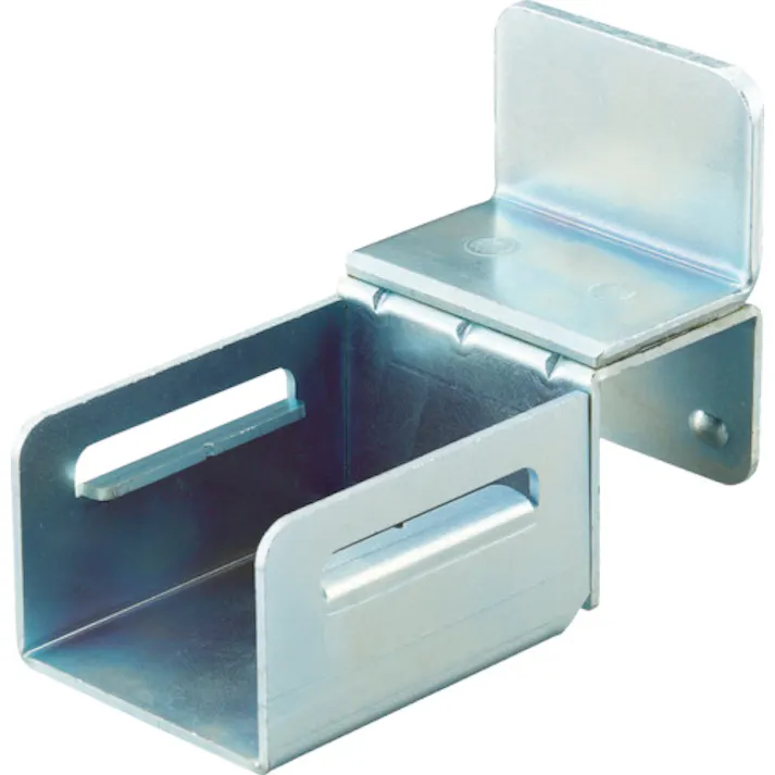 【CAINZ-DASH】トラスコ中山 カセット式ホイールコンベヤ取付金具S ストッパー付 V-ECON-S【別送品】