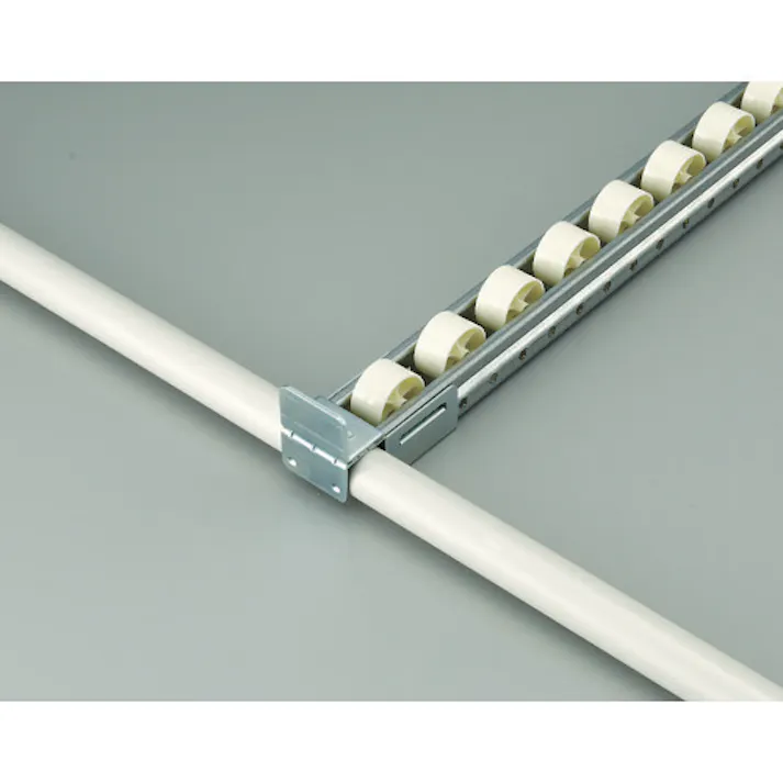 【CAINZ-DASH】トラスコ中山 カセット式ホイールコンベヤ取付金具S ストッパー付 V-ECON-S【別送品】