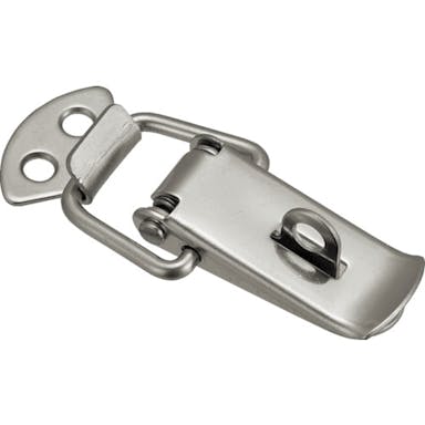 【CAINZ-DASH】パッチン錠　鍵穴付タイプ・スチール製　（４個入）【別送品】