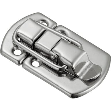 【CAINZ-DASH】トラスコ中山 パッチン錠　横ズレ防止タイプ・スチール製　（４個入） P-48【別送品】