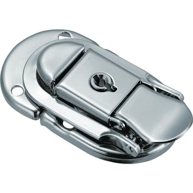 【CAINZ-DASH】トラスコ中山 パッチン錠　鍵付タイプ・スチール製　（４個入） L-35【別送品】