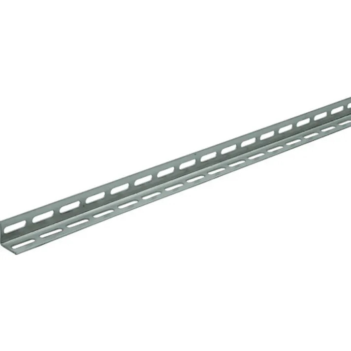 【CAINZ-DASH】トラスコ中山 配管支持用穴あきアングル L40型 スチール L2100 5本組 TKL4-W210-U【別送品】