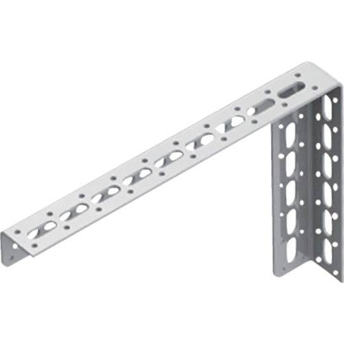 【CAINZ-DASH】トラスコ中山 配管支持用マルチブラケット　スチール　３００Ｘ２１０ TKLM-WB300-U【別送品】