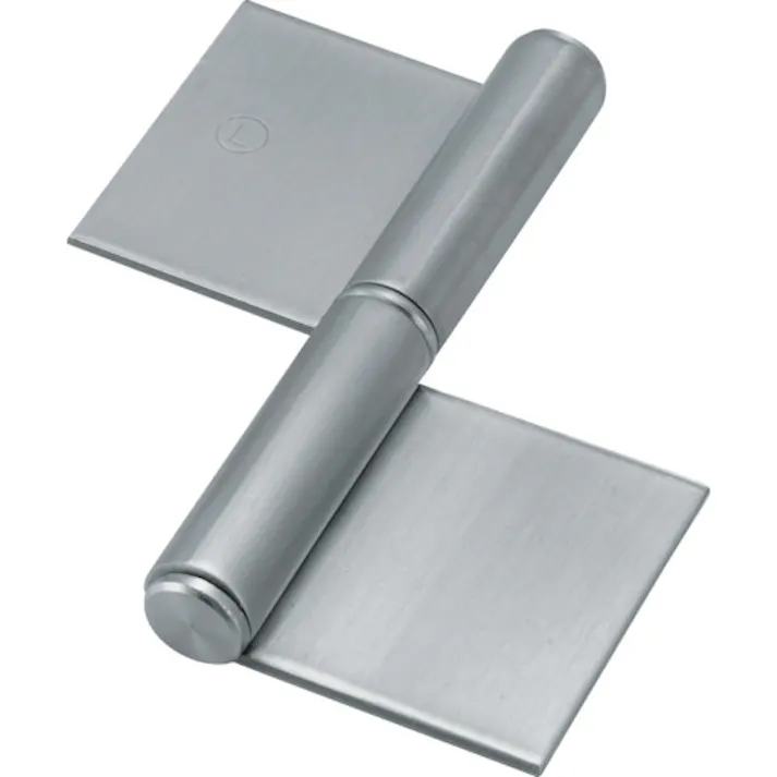 【CAINZ-DASH】トラスコ中山 ステンレス製特厚溶接旗蝶番 左用 全長127mm (1個入) ST-2000W-127L【別送品】