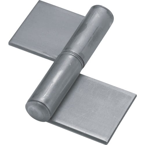 トラスコ中山 スチール製特厚溶接旗蝶番 左用 全長102mm (4個入) 2000W-102L 溶接蝶番(スチール製) トラスコ中山 スチール製特厚溶接旗蝶番 左用 全長102mm (4個入) 2000W-102L 溶接蝶番(スチール製)