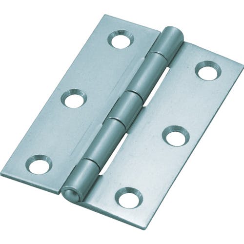 トラスコ中山 スチール製厚口蝶番 三価クロムメッキ仕上げ 全長76mm 10個入 888-76UNCR 蝶番(スチール製) トラスコ中山 スチール製厚口蝶番 三価クロムメッキ仕上げ 全長76mm 10個入 888-76UNCR 蝶番(スチール製)