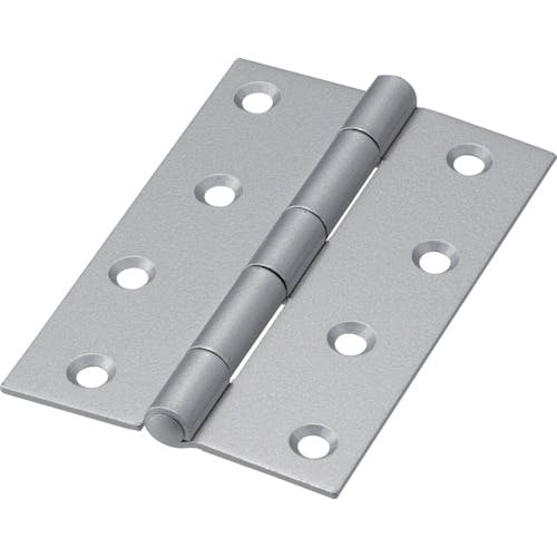 トラスコ中山 スチール製厚口蝶番 シルバー塗装仕上げ 全長102mm (4個入) 888-102SV 蝶番(スチール製) トラスコ中山 スチール製厚口蝶番 シルバー塗装仕上げ 全長102mm (4個入) 888-102SV 蝶番(スチール製)