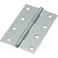 【CAINZ-DASH】トラスコ中山 ステンレス製中厚蝶番 ナイロンリング入 全長102mm (4個入) ST-999NR-102HL【別送品】