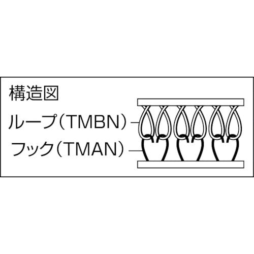 CAINZ-DASH】トラスコ中山 マジックテープ［［Ｒ下］］ 糊付Ａ側 幅