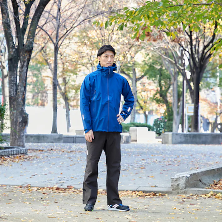 【CAINZ-DASH】トラスコ中山 ゴアテックスワークレインウェア ネイビー S GXPW-S-NV【別送品】