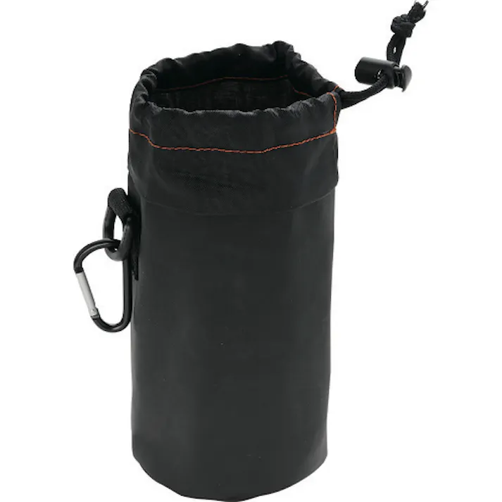 【CAINZ-DASH】トラスコ中山 ペットボトルホルダー カラビナ付き ブラック TPC-BK【別送品】