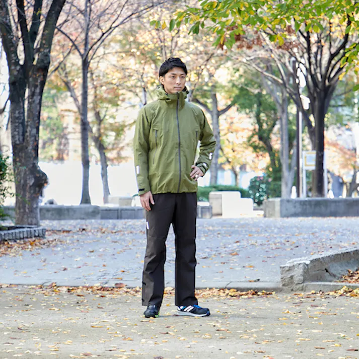 【CAINZ-DASH】トラスコ中山 ゴアテックスワークレインウェア カーキ 3L GXPW-3L-OD【別送品】