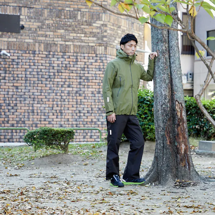 【CAINZ-DASH】トラスコ中山 ゴアテックスワークレインウェア カーキ 3L GXPW-3L-OD【別送品】