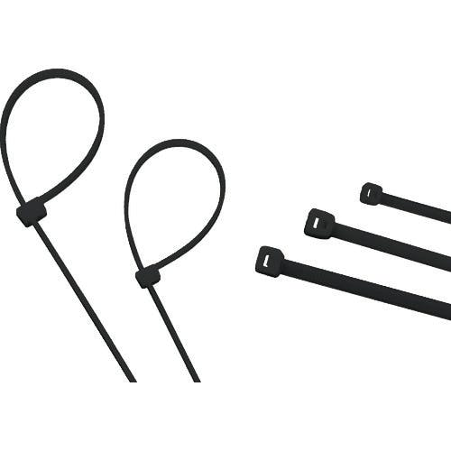 【CAINZ-DASH】トラスコ中山 ケーブルタイ　幅４．８ｍｍＸ２５０ｍｍ　最大結束Φ６０　耐候性　１００本入 TRCVJ-250W【別送品】