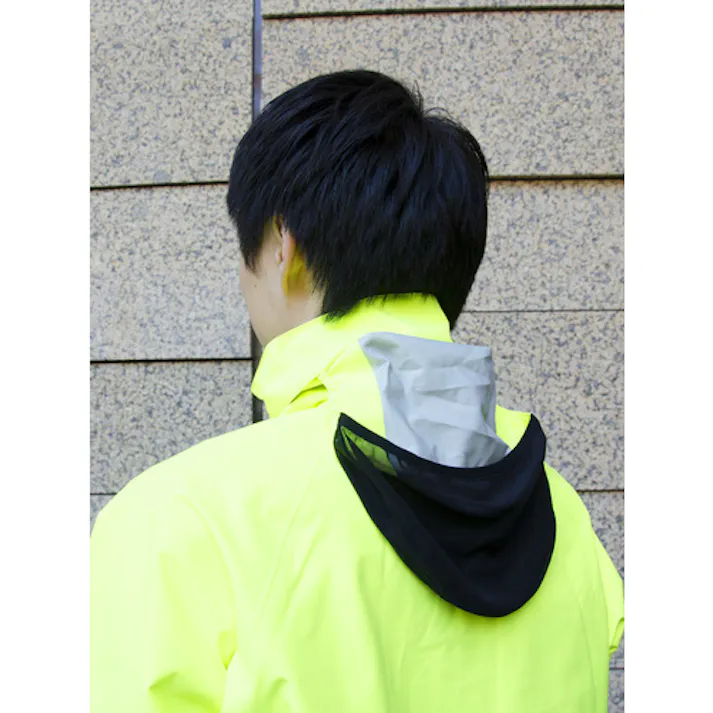 【CAINZ-DASH】トラスコ中山 ゴアテックス高視認制電レインウェア(上着のみ) イエロー S GXHW-S-Y【別送品】