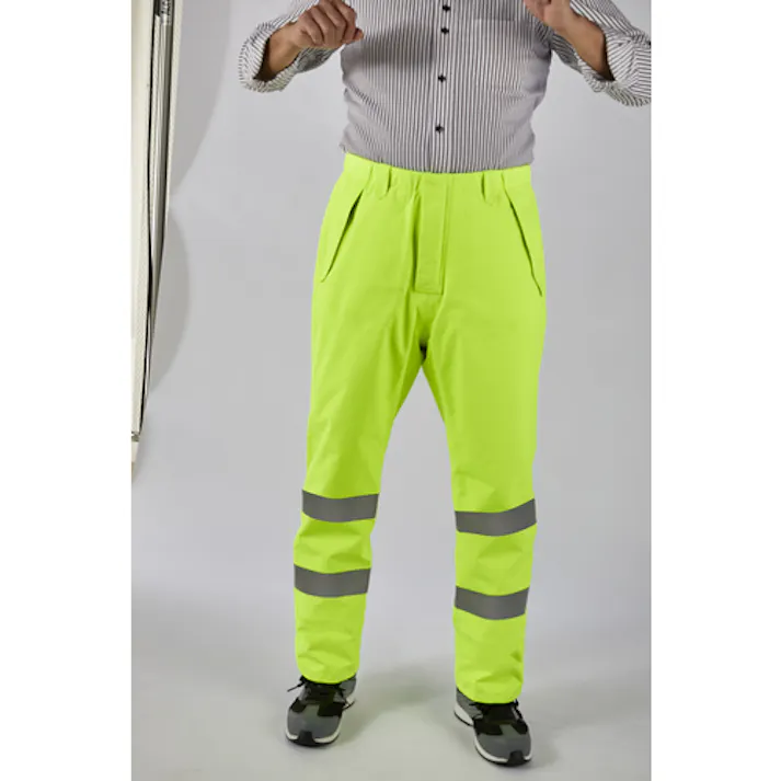 【CAINZ-DASH】トラスコ中山 ゴアテックス高視認制電レインパンツ イエロー M GXHP-M-Y【別送品】