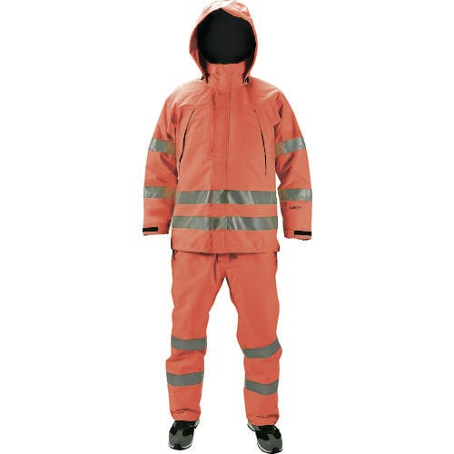 CAINZ-DASH】トラスコ中山 ゴアテックス高視認制電レインウェア（上着