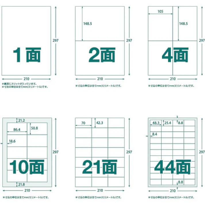 【CAINZ-DASH】トラスコ中山 マルチラベルシール A4 10面 100枚入 ラベルサイズ 86.4X50.8 TLS-A4-10-100【別送品】