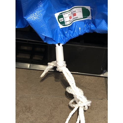 CAINZ-DASH】トラスコ中山 ブルーシートキャッピー ボックス型防炎 縦