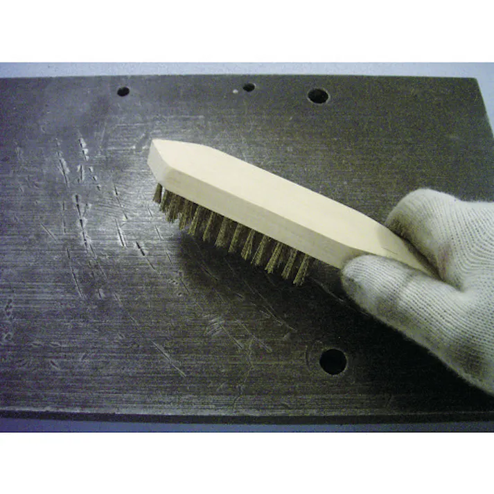 【CAINZ-DASH】トラスコ中山 剣先型5行ブラシ 焼入鋼線 TB-5003【別送品】