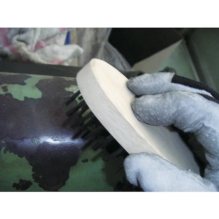 【CAINZ-DASH】トラスコ中山 小判6行ブラシ 焼入鋼線 TB-5005【別送品】