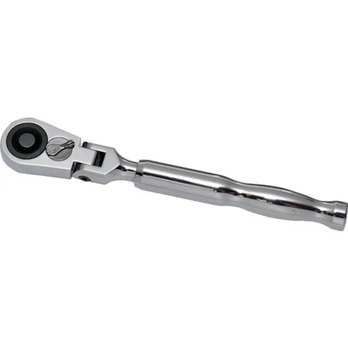 【CAINZ-DASH】トラスコ中山 【売切廃番】 ハンドル回転首振りラチェットハンドル 6.35mm TFRH2-SP【別送品】