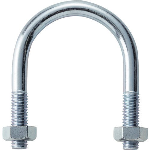 【CAINZ-DASH】トラスコ中山 ＳＧＰ用Ｕボルト　三価ユニクロ　呼び径４０Ａ　ねじ径Ｍ１０ TSGP2-BTM10-40A【別送品】