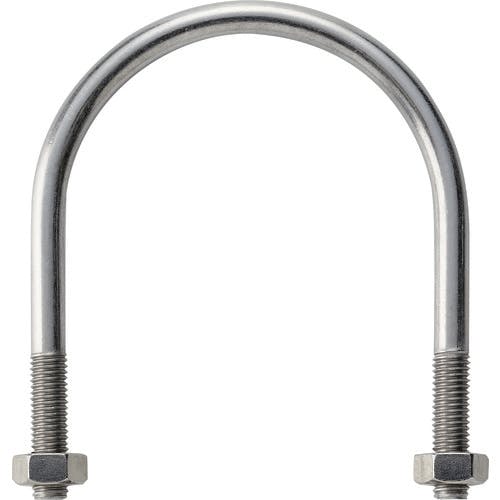 トラスコ中山 SGP用Uボルト SUS304 呼び径80A ねじ径M10 TSGP-BTM10-80A-S 配管支持金具 トラスコ中山 SGP用Uボルト SUS304 呼び径80A ねじ径M10 TSGP-BTM10-80A-S 配管支持金具