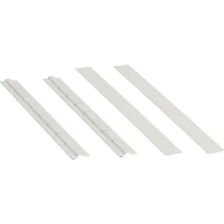 【CAINZ-DASH】トラスコ中山 ツールワゴン ラビットワゴン用仕切板セット 500×500用 ホワイト RBW-55S-SET W【別送品】