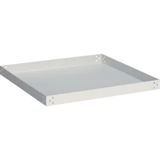 【CAINZ-DASH】トラスコ中山 ツールワゴン ラビットワゴン用棚板 500X500 ホワイト RBW-55T W【別送品】