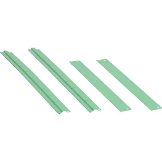 【CAINZ-DASH】トラスコ中山 ツールワゴン ラビットワゴン用仕切板セット 600×400用 ヤンググリーン RBW-64S-SET YG【別送品】