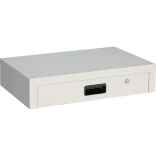 【CAINZ-DASH】トラスコ中山 ツールワゴン ラビットワゴン用引出1段 600X400 ホワイト RBW-64V W【別送品】