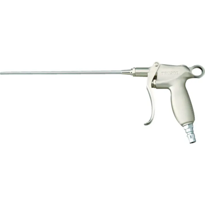 【CAINZ-DASH】トラスコ中山 エアダスター 引金式 プラグタイプ ノズル200mm TD-80B-2【別送品】